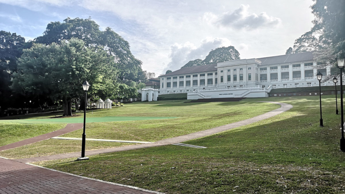 Fort Canning Green at Fort Canning Park, Singapore